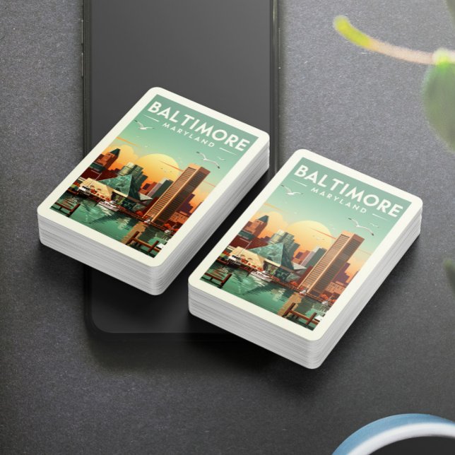 Vintage Baltimore Maryland Playing Cards (Creator Uploaded)