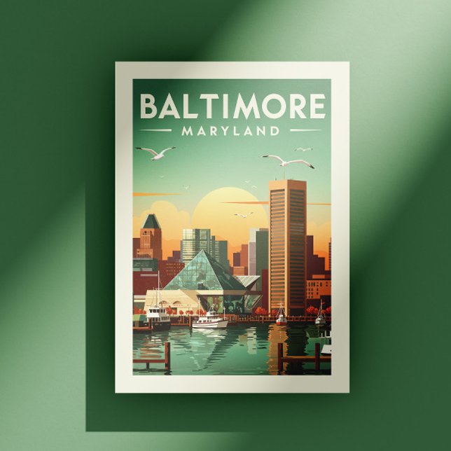 Vintage Baltimore Maryland Postcard (Creator Uploaded)