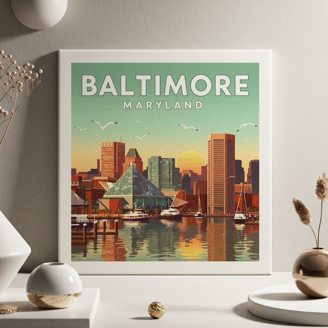 Vintage Baltimore Maryland Tile (Creator Uploaded)