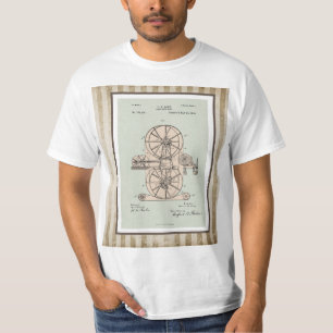 Vintage Band Saw Mill Patent T-Shirt