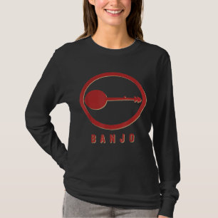 Vintage Banjo Player Music Retro 3 T-Shirt