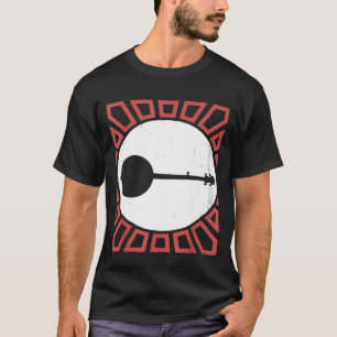Vintage Banjo Player Music Retro 4 T-Shirt