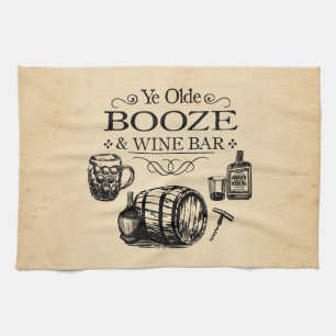Vintage Bar Room Kitchen Towel