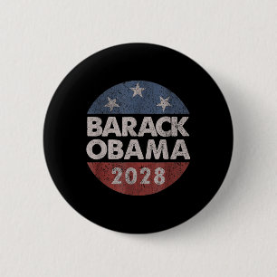 Vintage Barack Obama 2028 Obama For President Elec 2 Inch Round Button