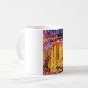 Vintage Barcelona Coffee Mug
