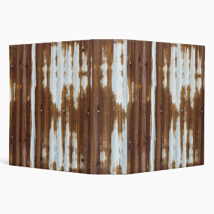 Vintage Barn Corrugated Tin Binder