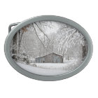 Vintage Barn in Fresh Snow - Rural Tennessee