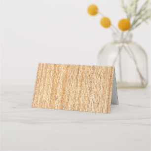 Vintage Barn Wood   Wedding Folded Place Cards