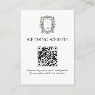 Vintage Baroque Fine Art Renaissance Minimal Enclosure Card