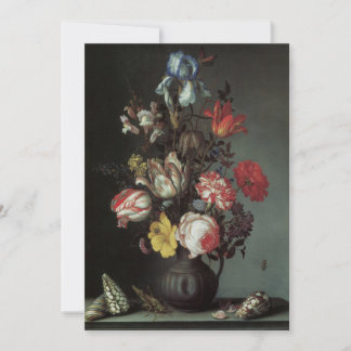 Vintage Baroque Flowers by Balthasar van der Ast