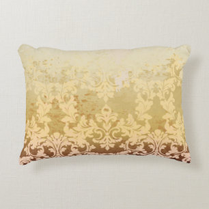 Vintage baroque pattern, ornamental luxury. accent pillow