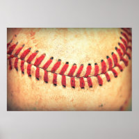 Vintage baseball ball
