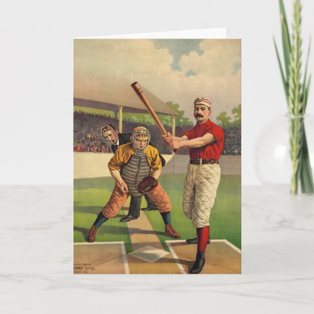 Vintage Baseball Card (Front)