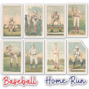 Vintage Baseball Card Scrapbook