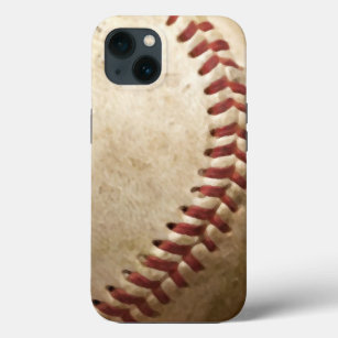 Vintage Baseball Close-up iPhone 13 Case