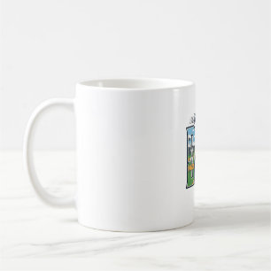Vintage Baseball Dad Engraved Letter Shirt Design_ Coffee Mug