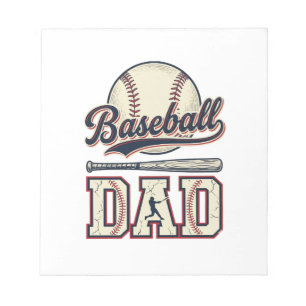 Vintage Baseball Dad Vector Shirt Design_1 Notepad