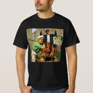 Vintage Baseball Game, Children Boys Sports Player T-Shirt