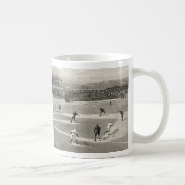 Vintage Baseball Game Coffee Mug (Right)