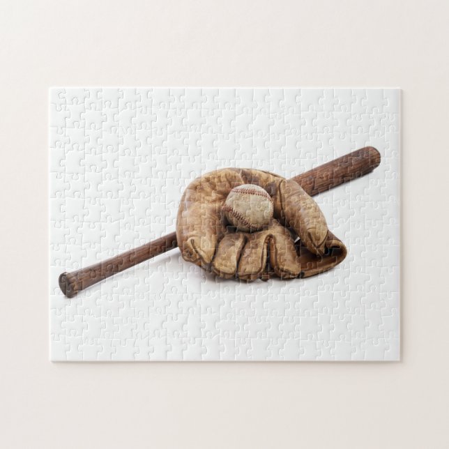 Vintage Baseball Jigsaw Puzzle (Horizontal)