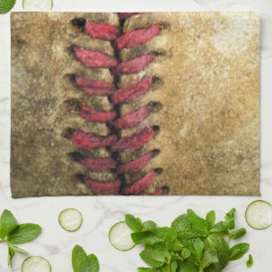 Vintage Baseball Kitchen Towel