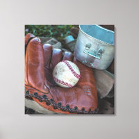 Vintage Baseball Mit and Ball Baseball Glove Amer