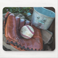 Vintage Baseball Mit and Ball Baseball Glove Amer