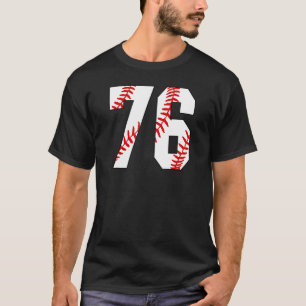 Vintage Baseball Mom  76 Jersey Baseball Favourite T-Shirt