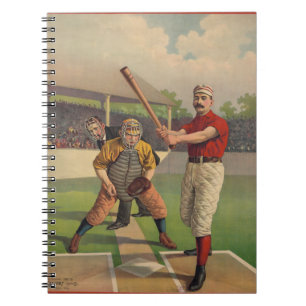Vintage Baseball Notebook
