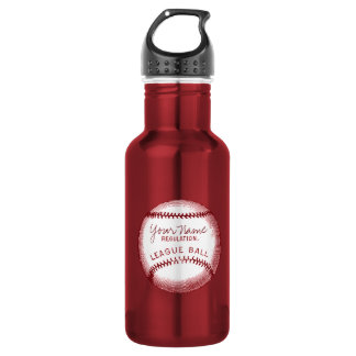 Vintage Baseball, personalized ball 532 Ml Water Bottle