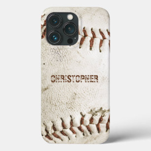 Vintage Baseball Personalized iPhone 13 Pro Case