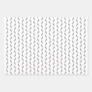 Vintage Baseball Player Art Pattern CUSTOM COLOR Wrapping Paper Sheet
