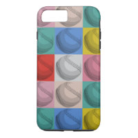 Vintage Baseball Pop Art