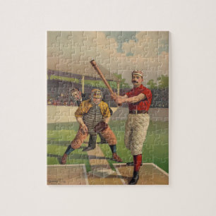 Vintage Baseball Puzzle