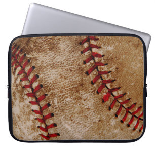 Vintage Baseball Sports Lover Go Team Laptop Sleeve