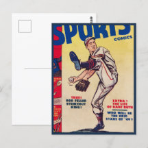 Vintage Baseball Sports Retro Baseball Player
