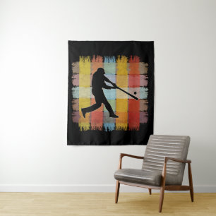 Vintage Baseball Tapestry