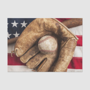 Vintage Baseball Tissue Paper