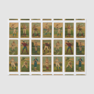 Vintage Baseball Tissue Paper