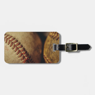 Vintage Baseballs Luggage Tag
