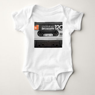 Vintage BASF Cassette: Collector's Item Baby Bodysuit