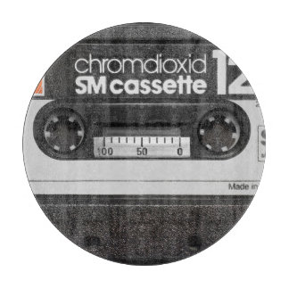 Vintage BASF Cassette: Collector's Item Cutting Board