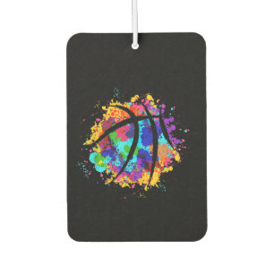 Vintage Basketball Graphic Design Cool Basketball Air Freshener