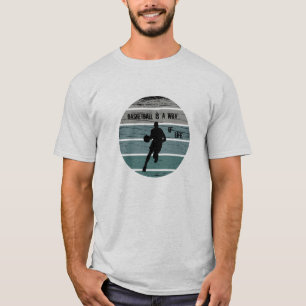 Vintage Basketball player  T-Shirt