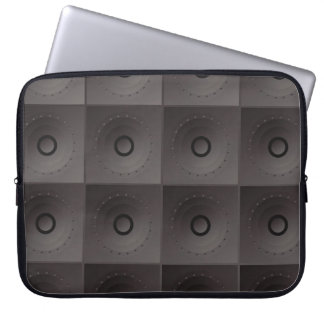 Vintage Bass Speaker: Classic Background Laptop Sleeve