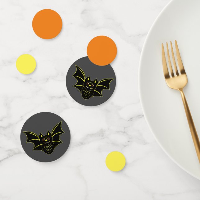 Vintage Bat Confetti (Group)