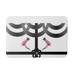 vintage bathroom bathmat