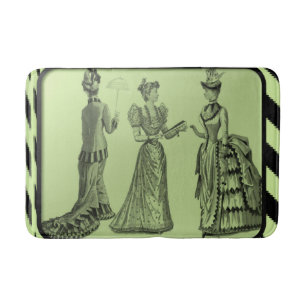 vintage bathroom bathmat