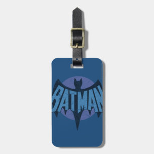 Vintage Batman Logo Luggage Tag