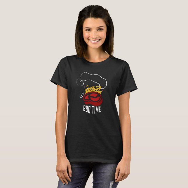 Vintage BBQ Perfection Food T-Shirt (Front Full)